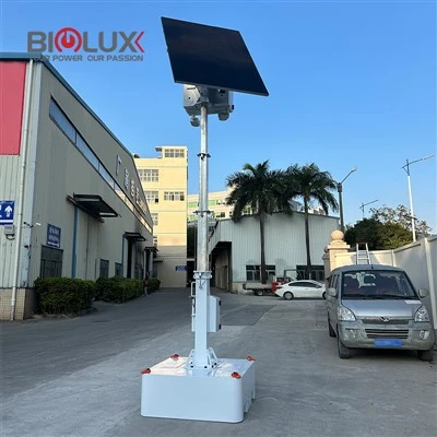 Tháp giám sát mặt trời di động nhỏ gọn Higuard